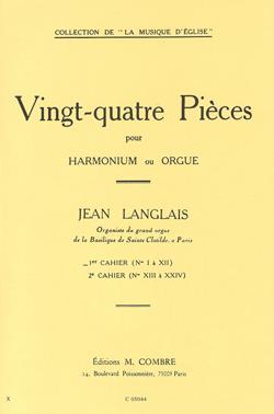 24 Pièces pour harmonium ou orgue, vol. 1