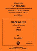 Pièce brève en forme de berceuse
