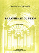 Paraphrase du Psaume 136 Op.15