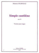 Simple cantilène Op.50