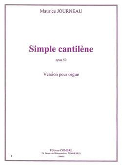 Simple cantilène Op.50