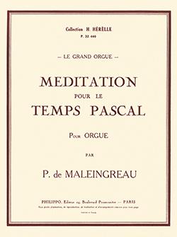 Méditation pour le temps Pascal Op.35