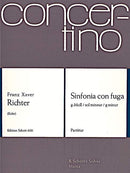 Sinfonia con fuga g-Moll (score)