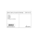 Konzert B-Dur (set of parts)