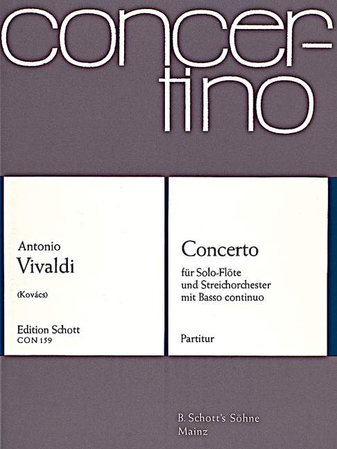 Concerto G-Dur RV 436/PV 140 F VI No. 8 (score)