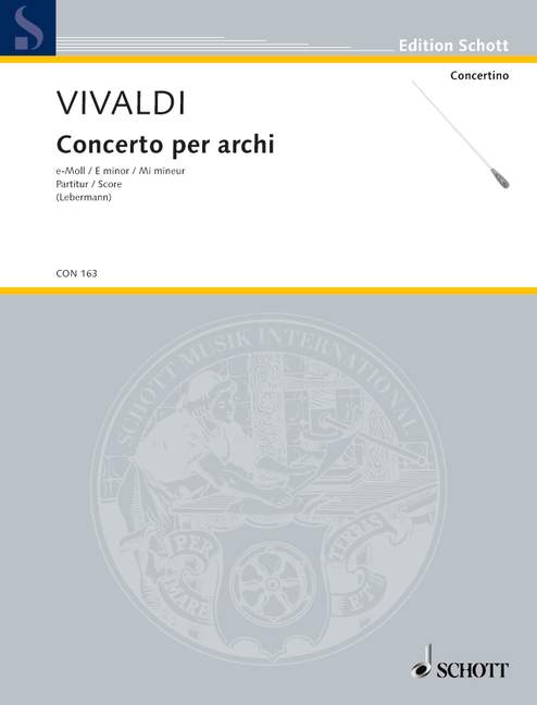 Concerto per archi PV 113 / RV 133