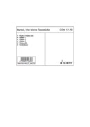 4 kleine Tanzstücke / 6 ungarische Volkslieder (set of parts)