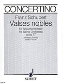 Valses nobles op. 77 D 969, (Original for Piano) (score)