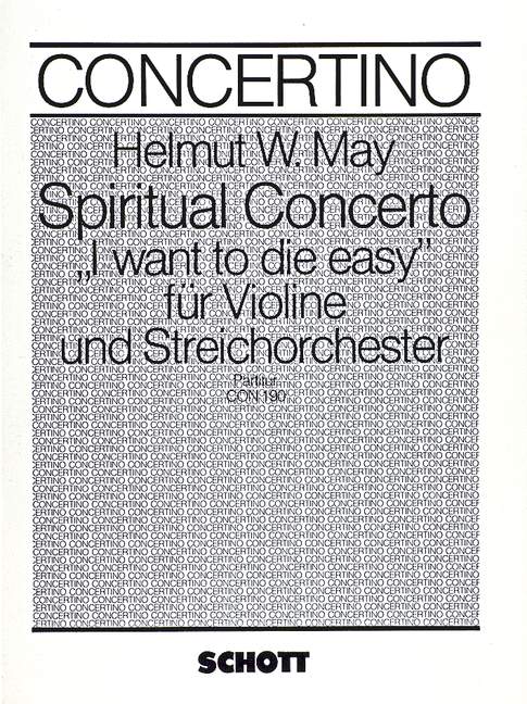 Spiritual Concerto (score)