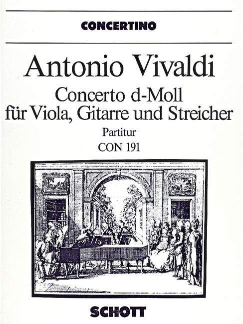 Concerto d-Moll RV 540 / PV 266 (score)