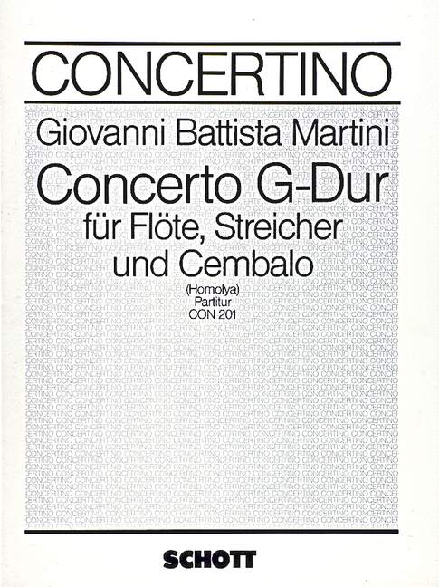 Concerto G-Dur (score)