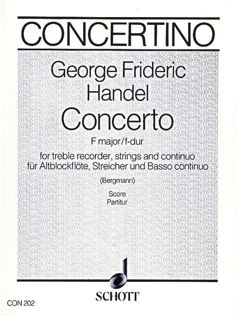 Concerto F-Dur (score)