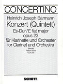 Konzert (Quintett) Es-Dur op. 23 (score)