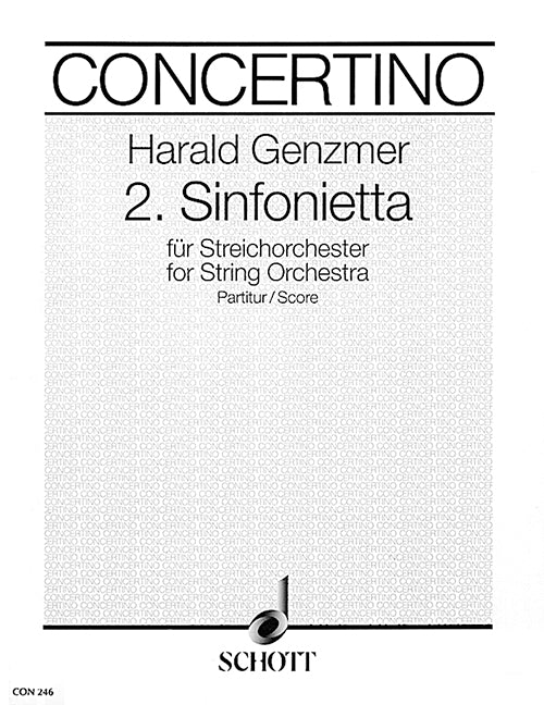 2. Sinfonietta GeWV 128 (score)