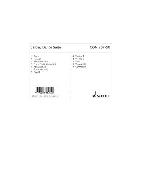 Dance Suite (set of parts)