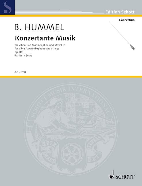 Konzertante Musik op. 86 (score)