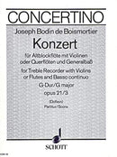 Konzert G-Dur op. 21/3 (score)