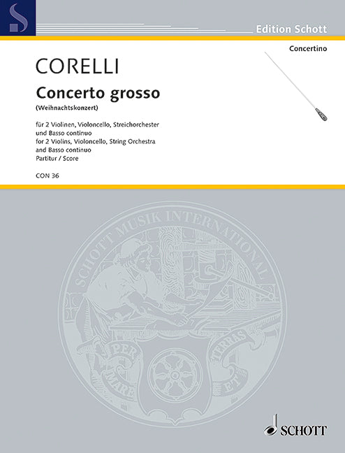 Concerto grosso g-Moll op. 6/8 (score)