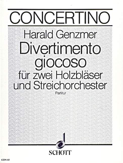 Divertimento giocoso GeWV 171 (score)