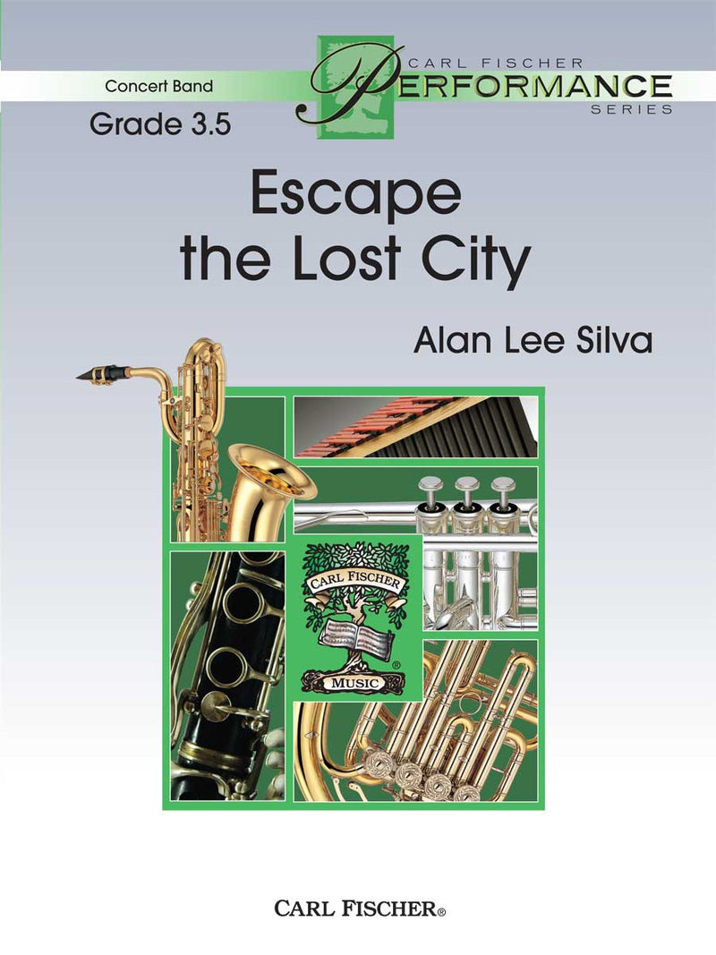 Escape The Lost City for Concert Band (Score & Parts)