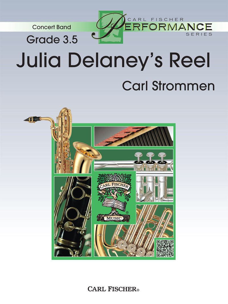 Julia Delaney's Reel, Concert Band (Score & Parts)