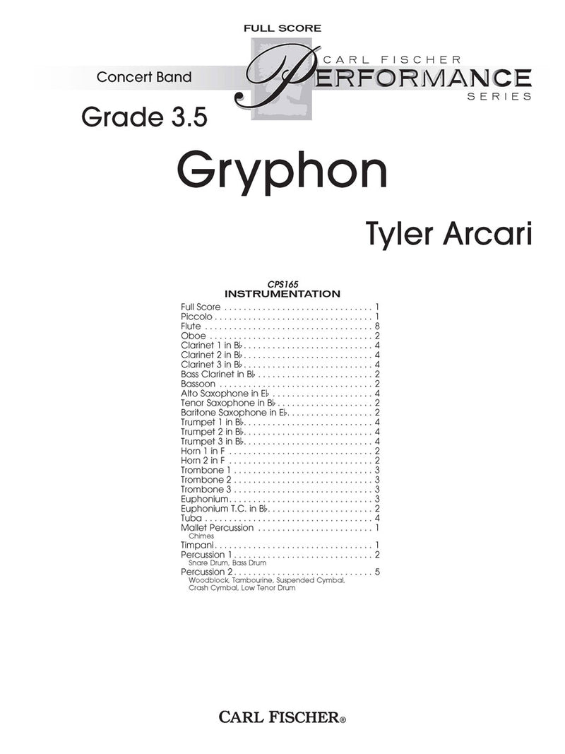 Gryphon (Study Score)