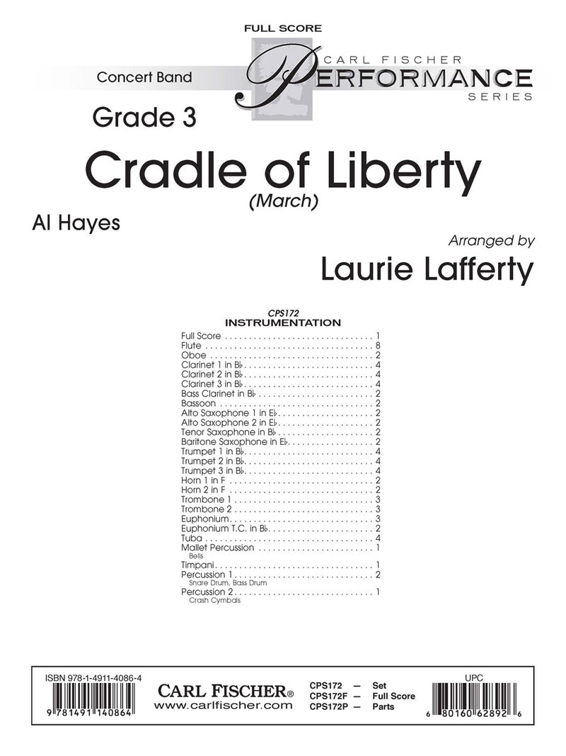 Cradle of Liberty (Study Score)