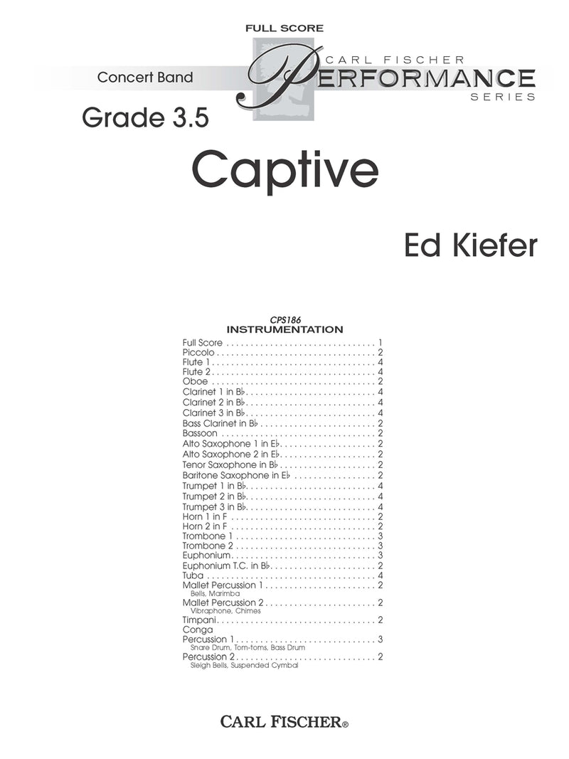 Captive (Study Score)