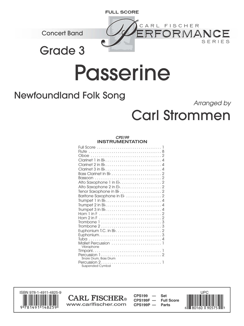 Passerine (Study Score)