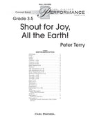 Shout for Joy, All the Earth! (Study Score)