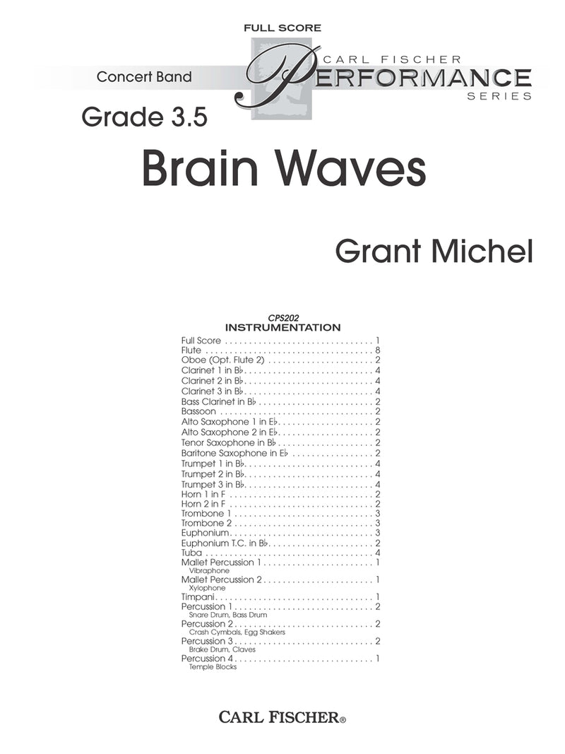 Brain Waves (Study Score)