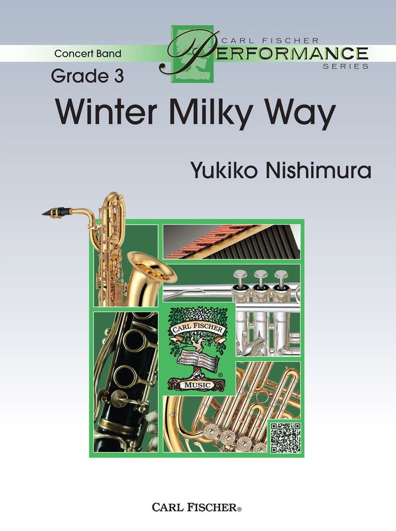 Winter Milky Way, Concert Band (Score & Parts)
