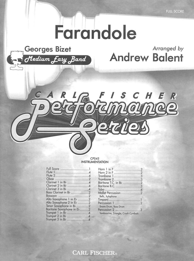 Farandole for Concert Band (Score Only)