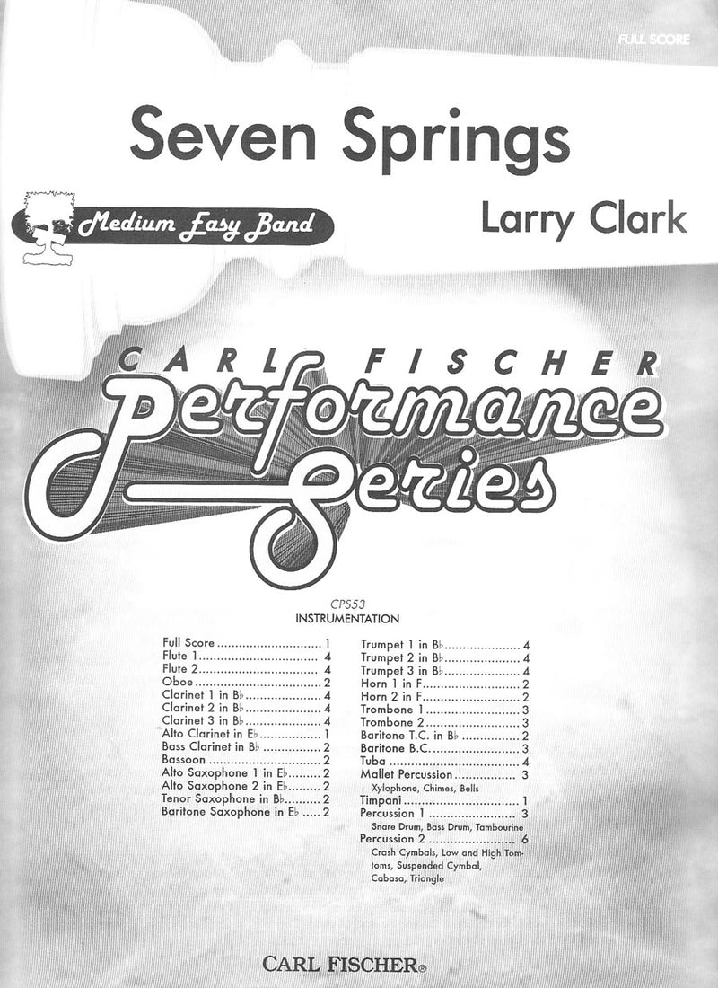 Seven Springs (Score Only)