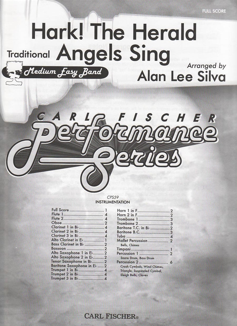 Hark! The Herald Angels Sing (Score Only)