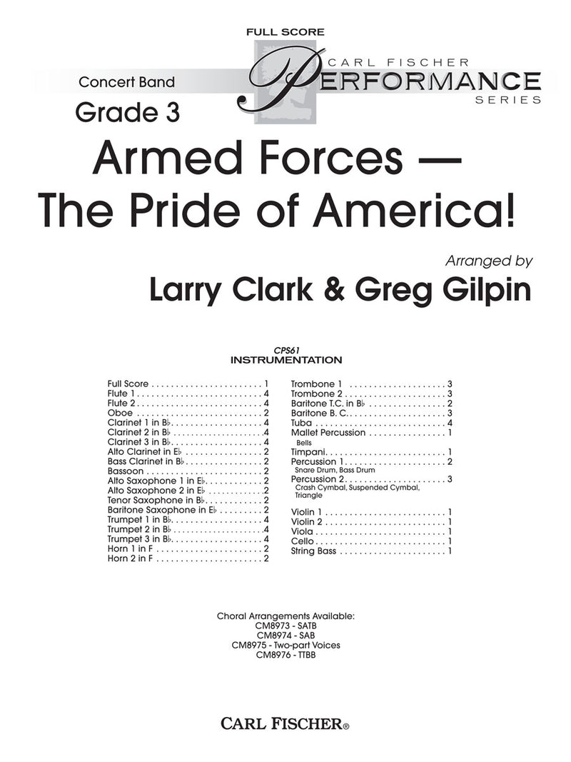 Armed Forces - The Pride of America!