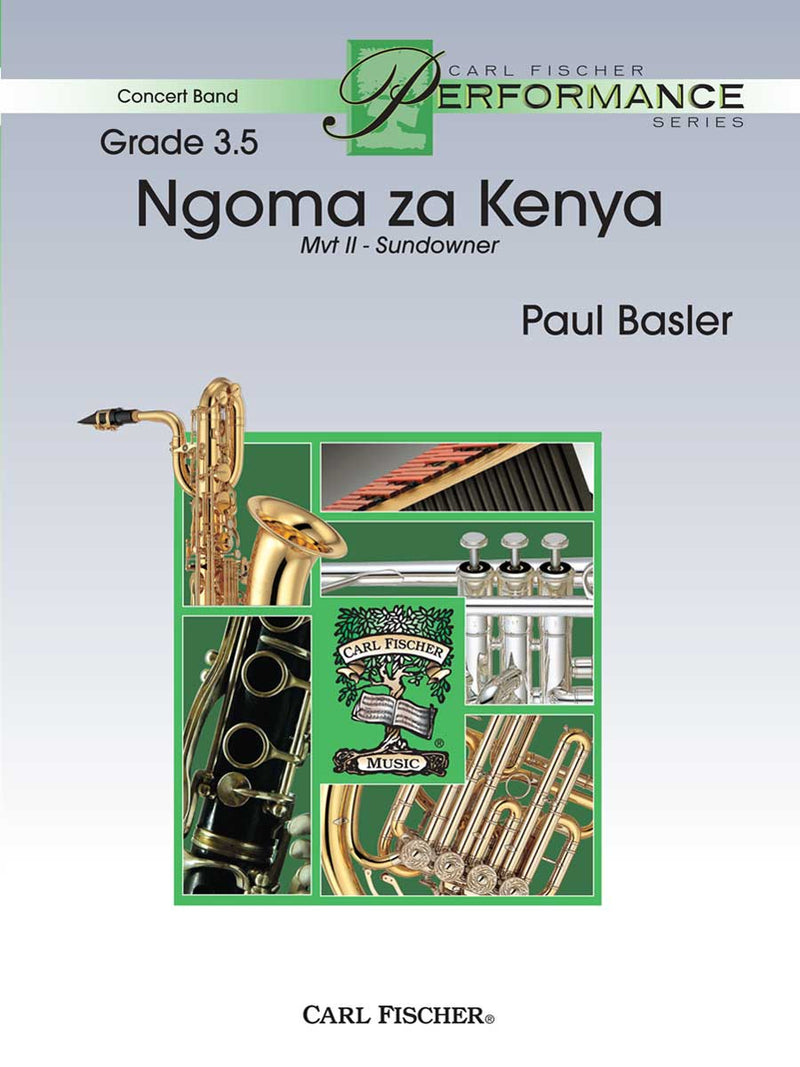 Ngoma Za Kenya: Mvt. II - 'Sundowner' (Score & Parts)