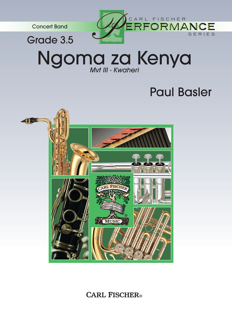 Ngoma Za Kenya: Mvt. III - 'Kwaheri' (Score & Parts)