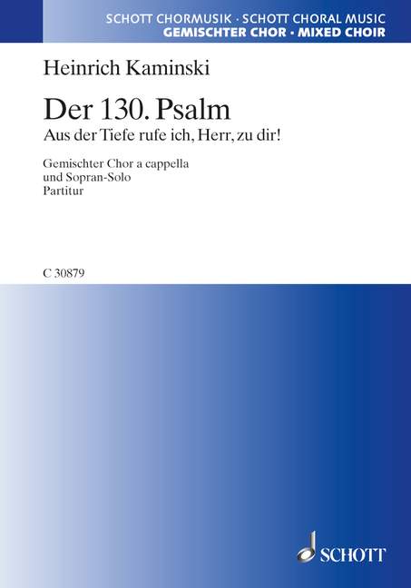 Der 130. Psalm op. 1a