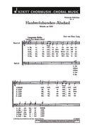 Fränkische Volkslieder, 4. Handwerksburschen-Abschied