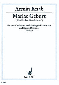 Mariae Geburt (score)