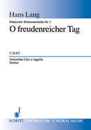 Fränkische Weihnachtslieder, 3. O freudenreicher Tag