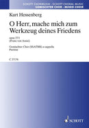 Zwei Motetten op. 37: 1. O Herr, mache mich zum Werkzeug deines Friedens