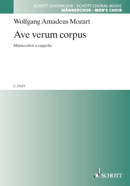 Ave verum corpus KV 618 (men's choir (TTBB))