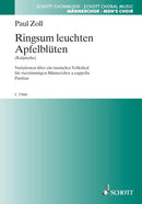 Drei russische Volkslieder, 3. Ringsum leuchten Apfelblüten (Katjuscha)
