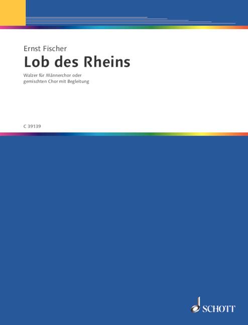 Lob des Rheins, SATB (piano score)