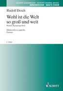 Wohl ist die Welt so groß und weit