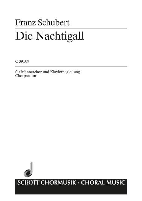 Die Nachtigall op. 11/2 (choral score)