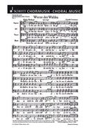 Fünf Chorlieder GeWV 17, 1. Wurze des Waldes / 2. Ich will truren fahren lan