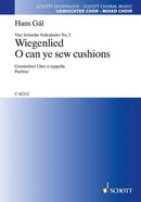 4 British Folk Songs, 3. O can ye sew cushions
